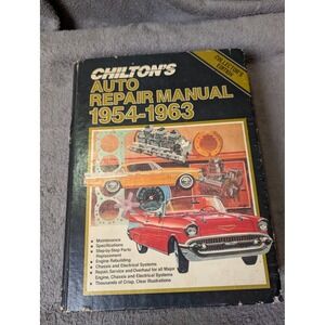 Chilton's Auto Repair Manual‎ 1954-1963 Collector's Edition Hardcover